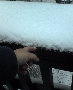 TOUCHING SNOW